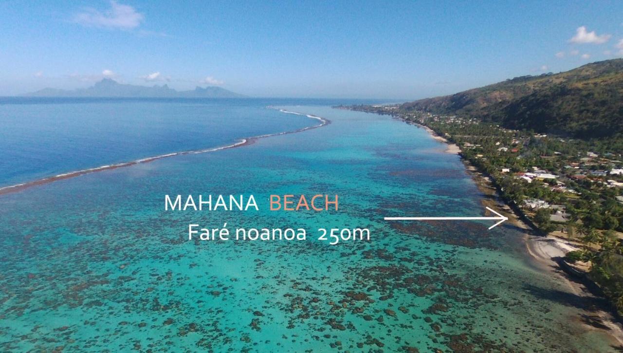 Fare Noanoa Hotell Paea Exteriör bild